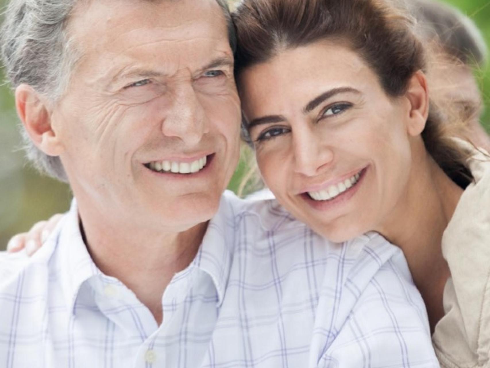 Juliana Wanda y Macri se casaron en noviembre de 2010.