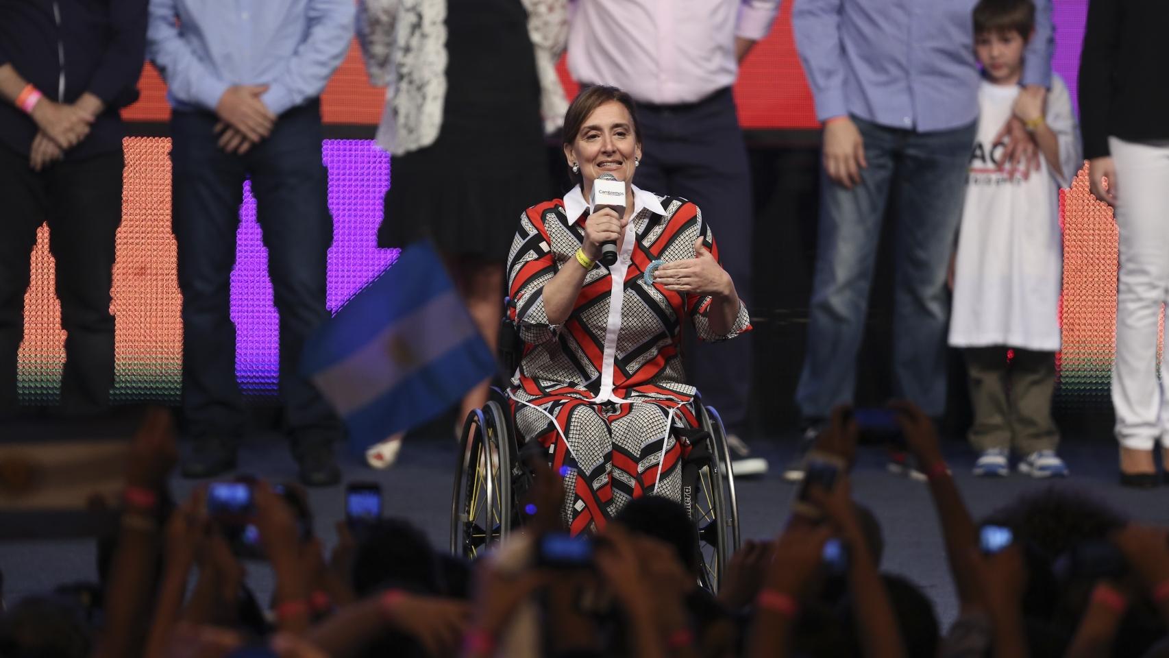 La vicepresidenta electa de Argentina, Gabriela Michetti,