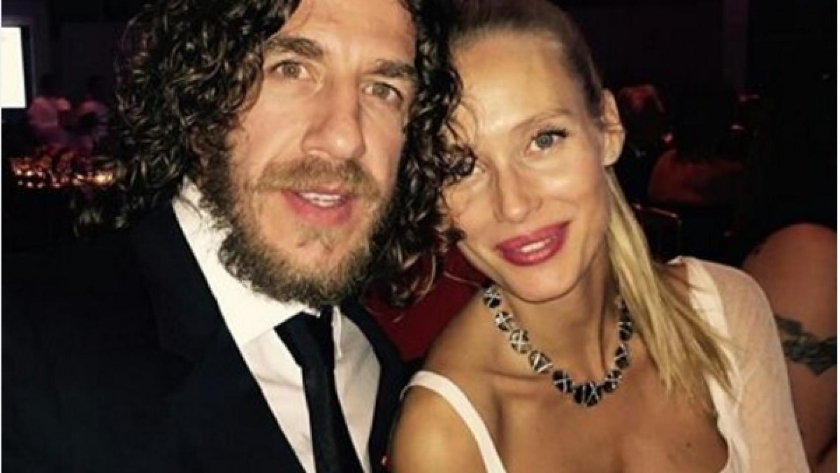 Carles Puyol y su mujer Vanesa Lorenzo, embarazadísima