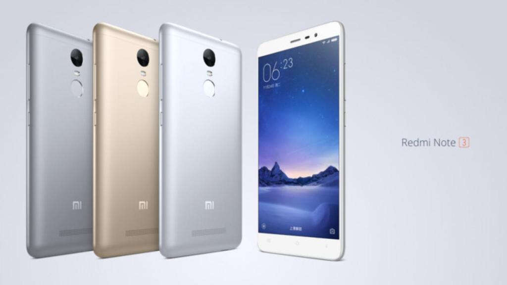 Redmi Note 3, el móvil con mejor calidad/precio ahora con cuerpo metálico y lector de huellas