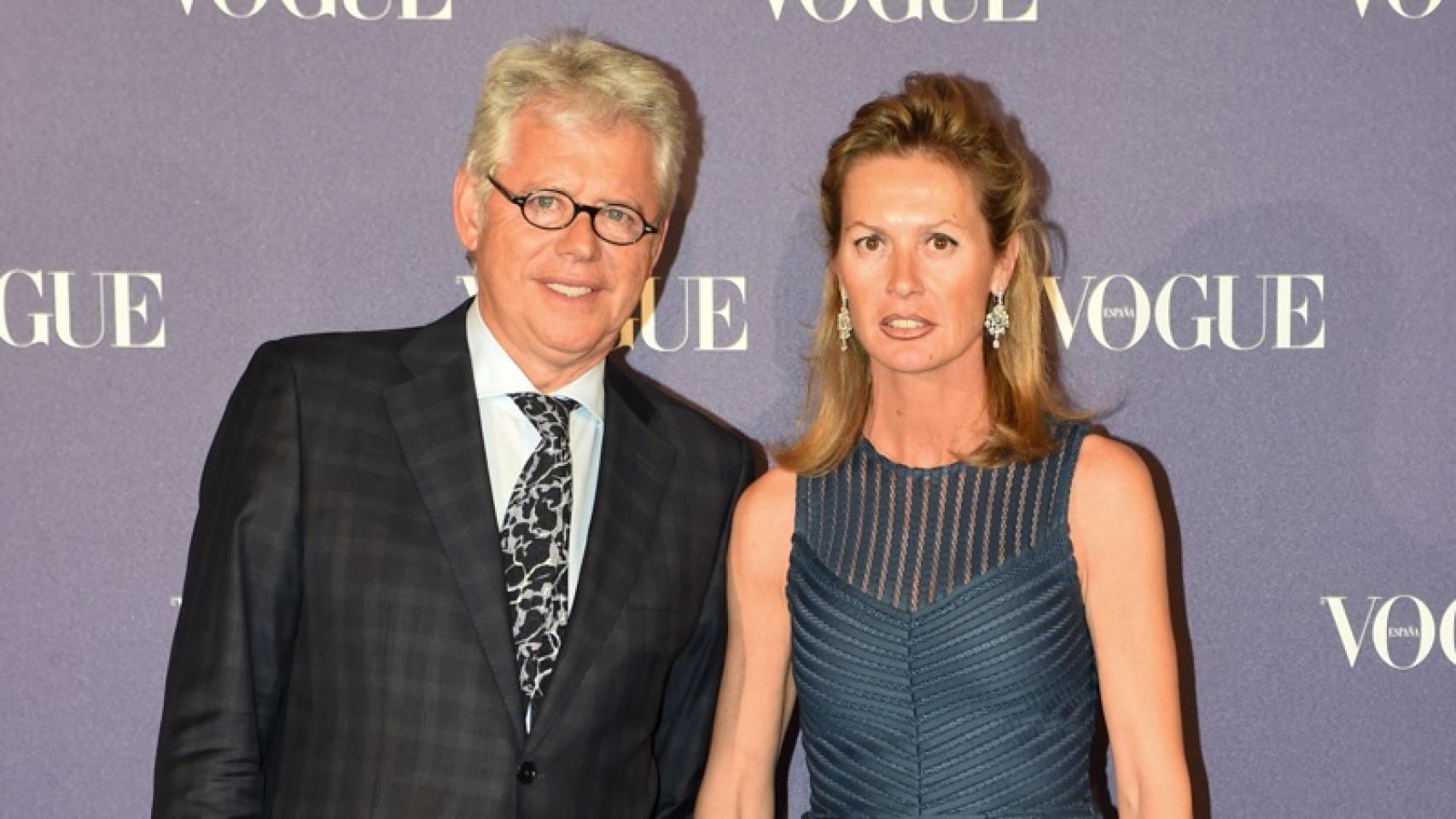 Esteban Rabat y  Rosa Mairal en los premios Vogue Joyas