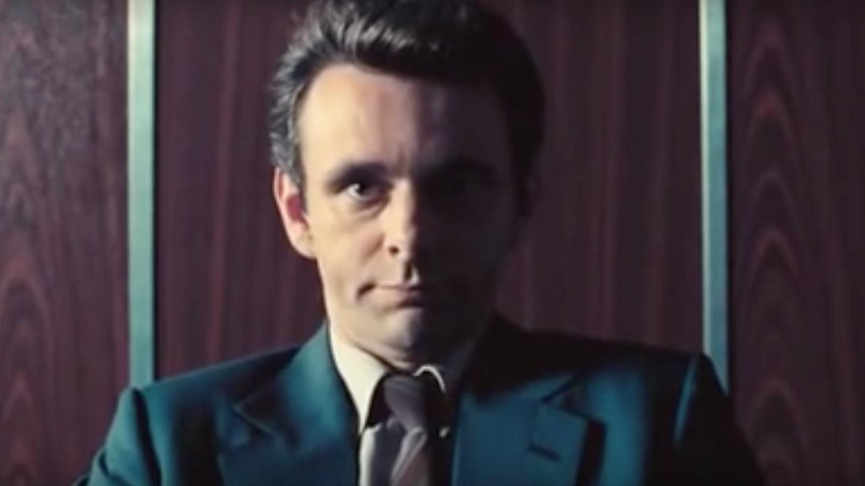 Brian Clough en un fotograma de la película Dammed United