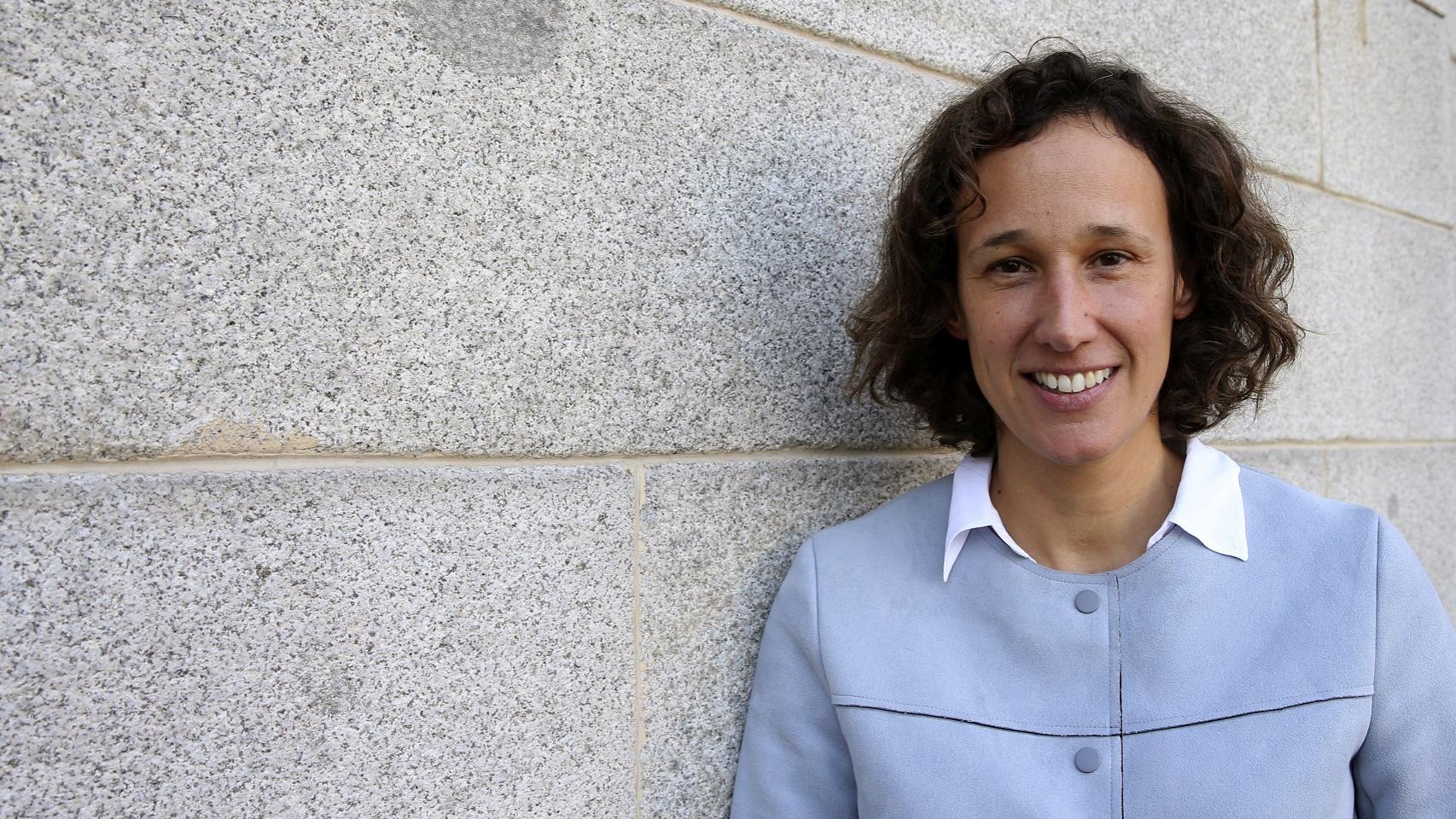 Valvanera Ulargui, ayer en Madrid.