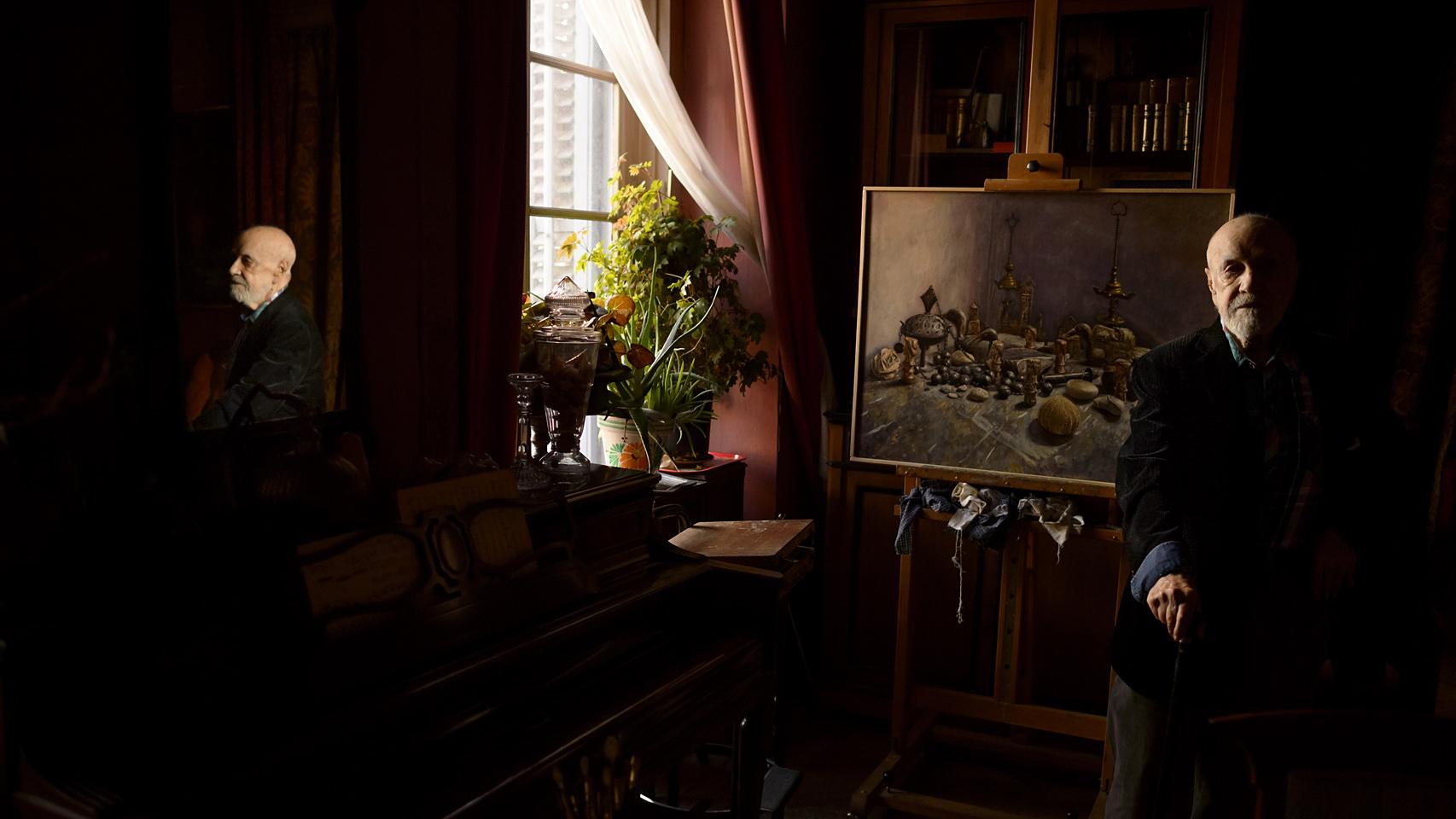 Nieva vivió en un palacio gótico de Venecia.