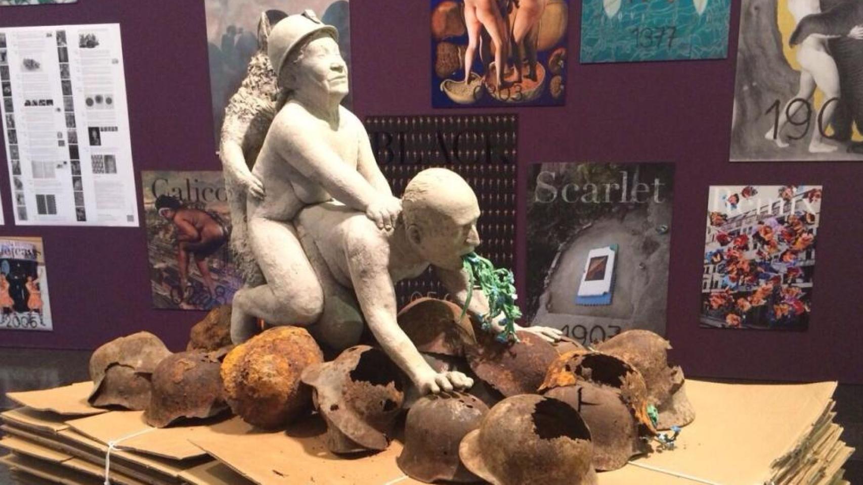 El director del MACBA quiso retirar esta obra, pero rectificó y dimitió.