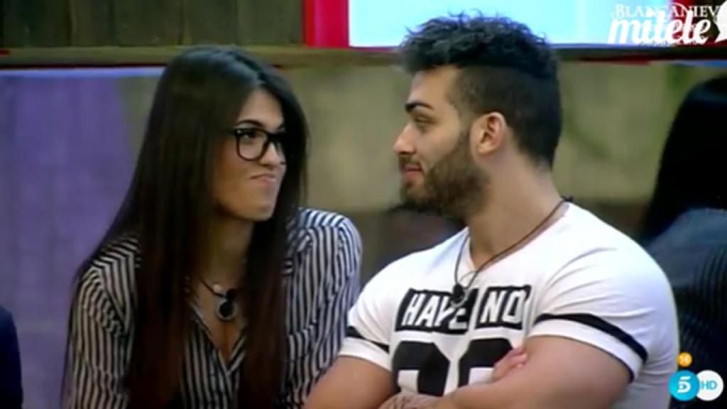 Sofía y Ricky en la casa de 'Gran Hermano 16'