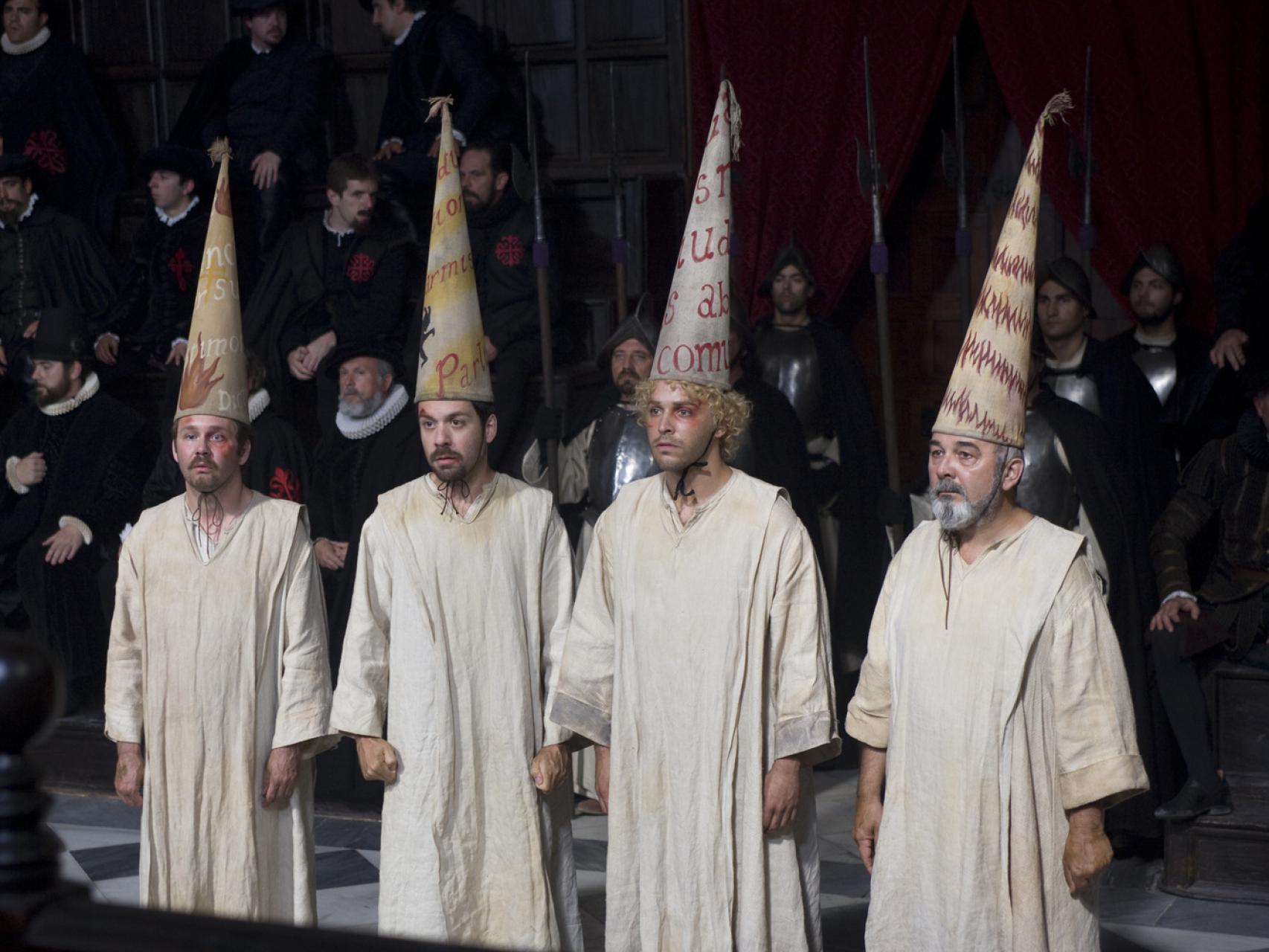 Una imagen de la película Rosa y negro, producida por Flamenco Films