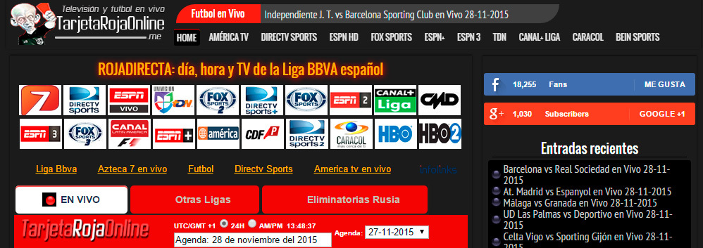 tarjetarojaonline-rojadirecta