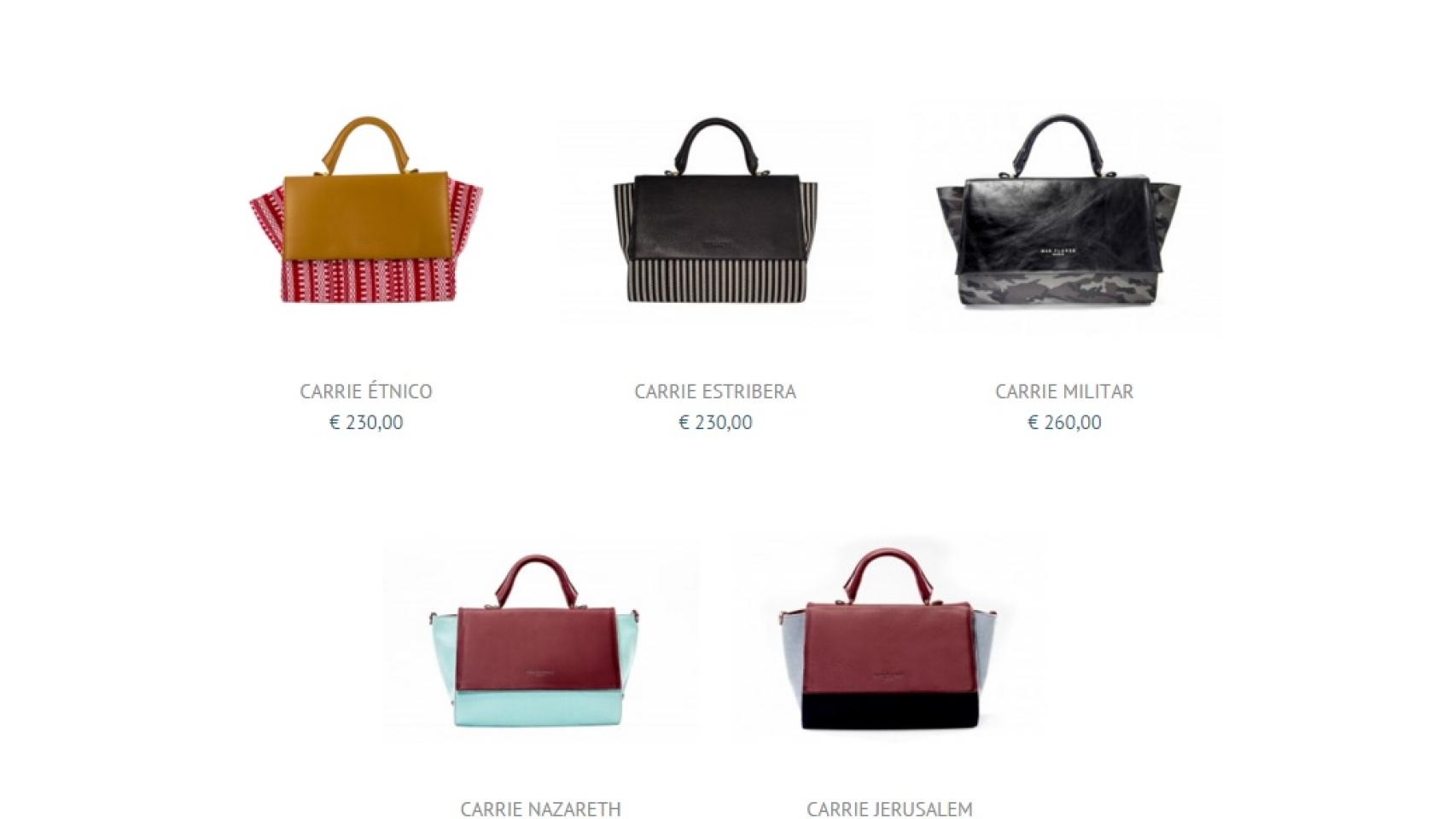 Página web de Mar Flores Madrid afianzada en la venta de accesorios