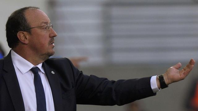 Rafa Benítez, en Ipurúa.