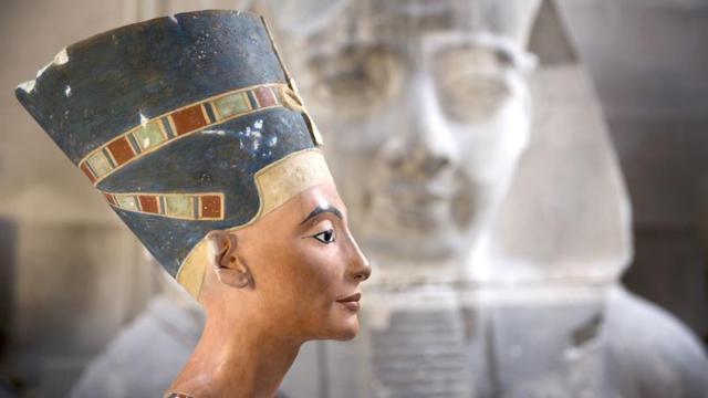 Busto de la diosa egipcia Nefertiti. Foto: Reuters