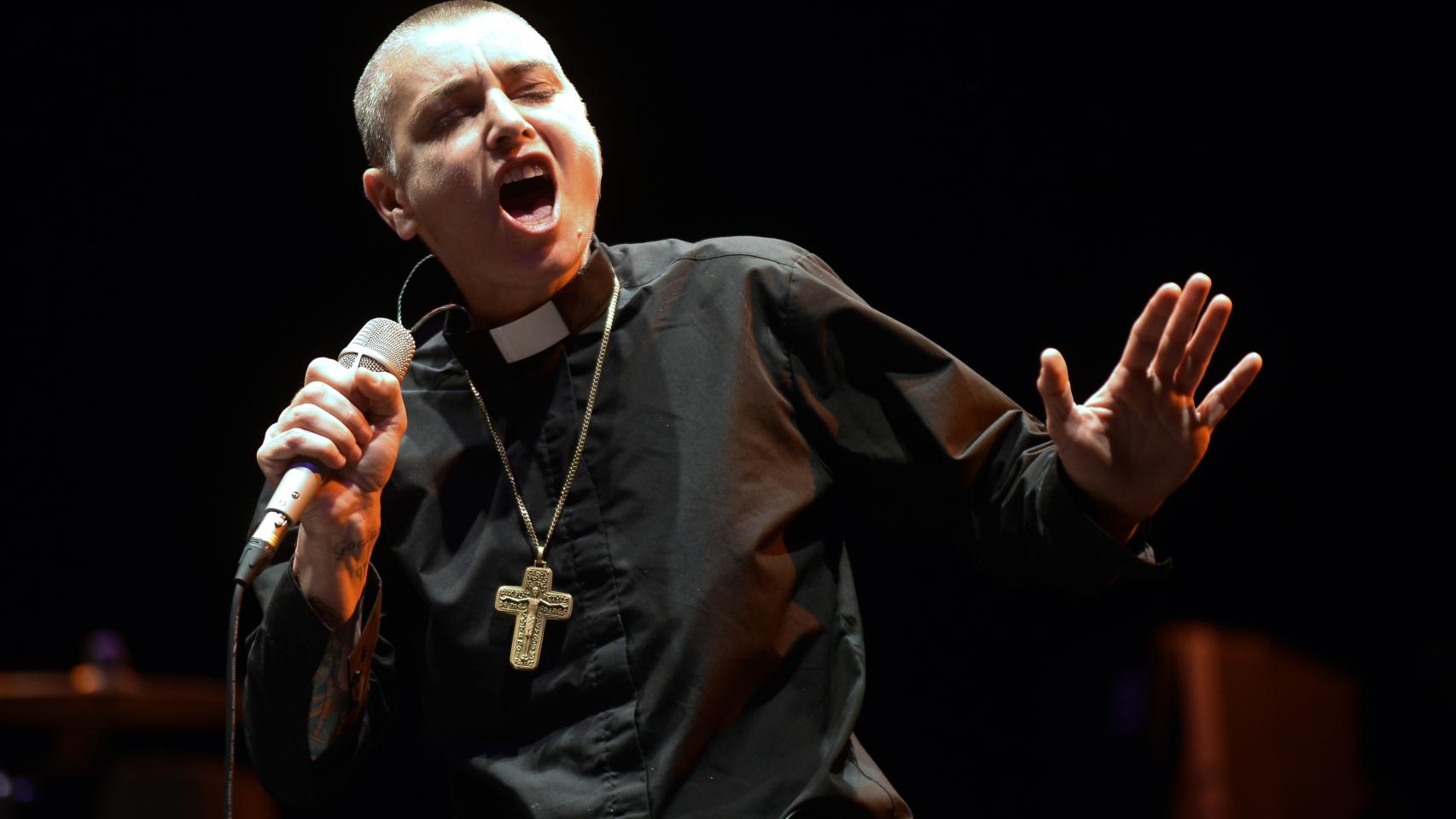 Sidnéad O'Connor en el festival Arconati de Milán en 2013
