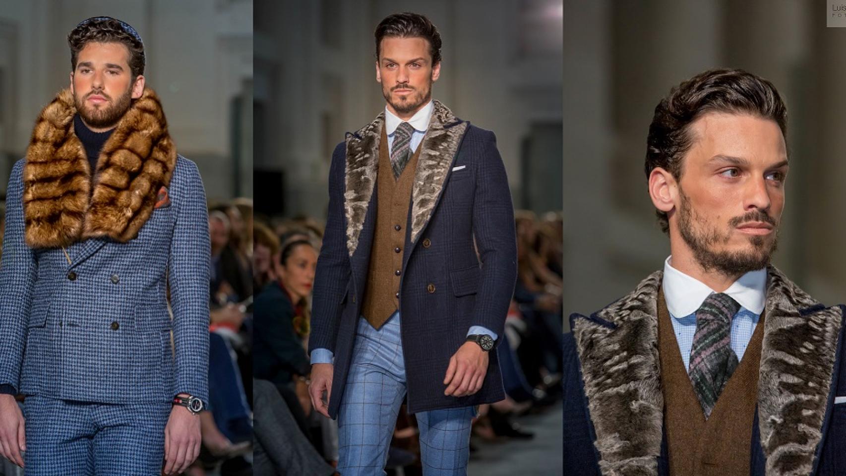 Pugil y Santiago del Palacio se fusionan en el desfile del peletero