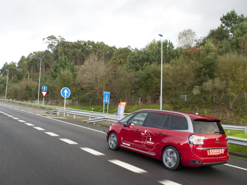 El primer coche autónomo de Vigo a Madrid.
