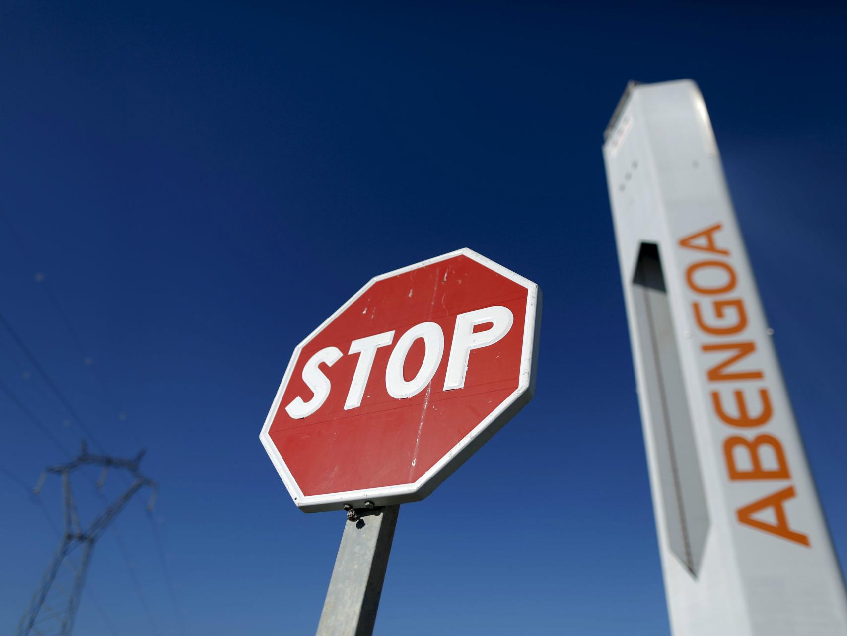 Planta solar de Abengoa en Sevilla