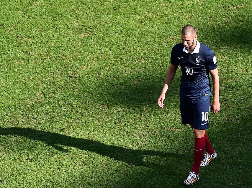 El delantero francés Karim Benzema.