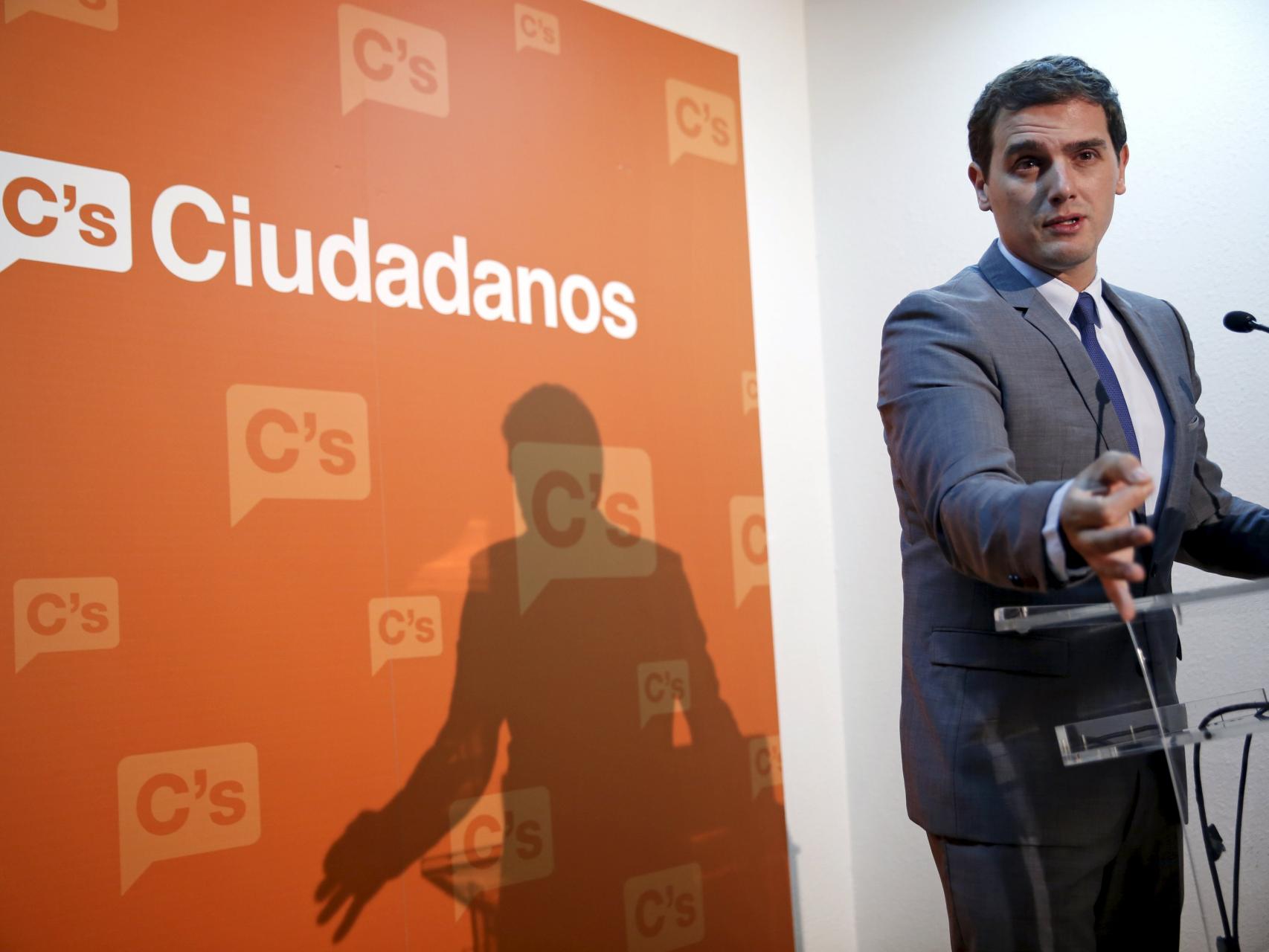 Albert Rivera en Madrid.