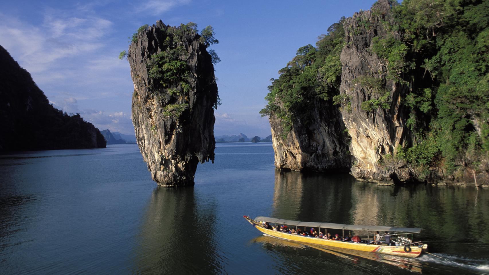 El parque Nacional de Ao Phang Nga en la provincia de Phang Nga. Gtres