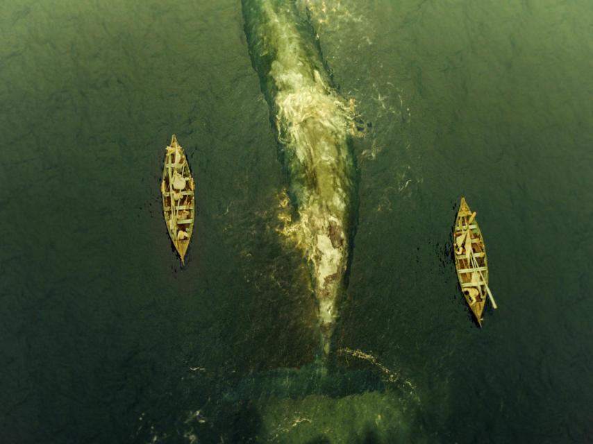 Una escena de En el corazón del mar, el filme de Ron Howard