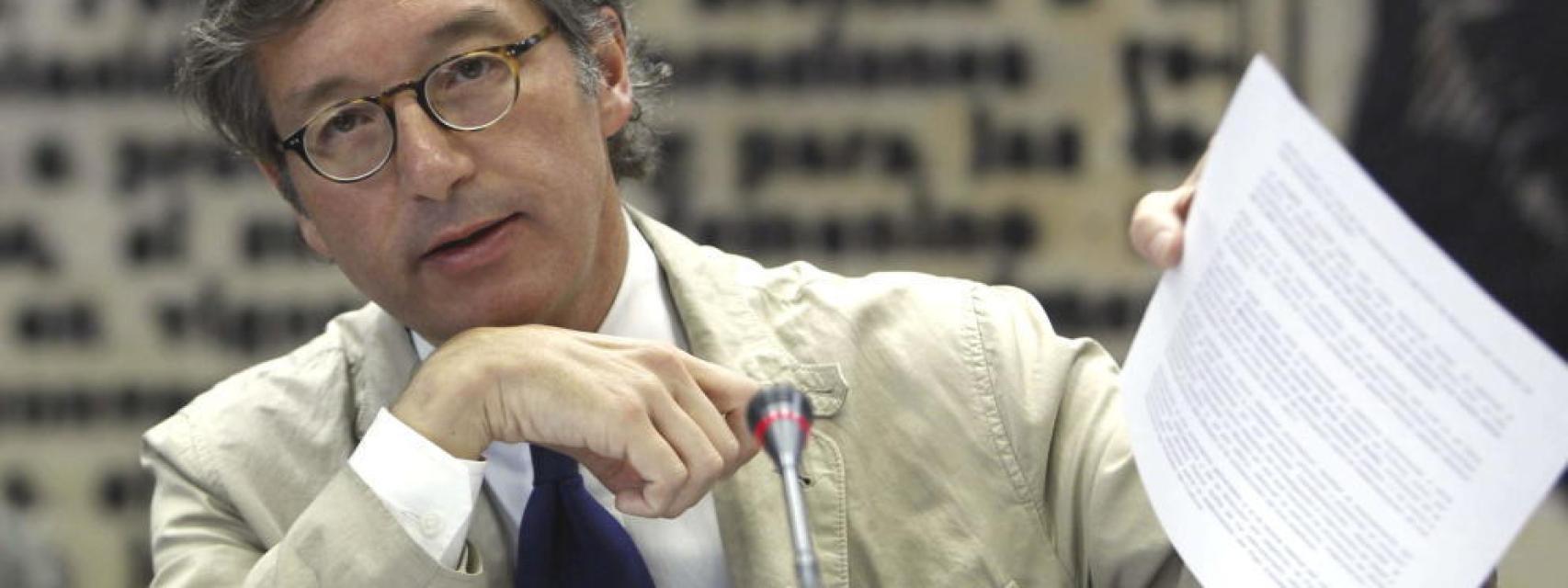 José María Lassalle, secretario de Estado de Cultura y centro de las críticas.