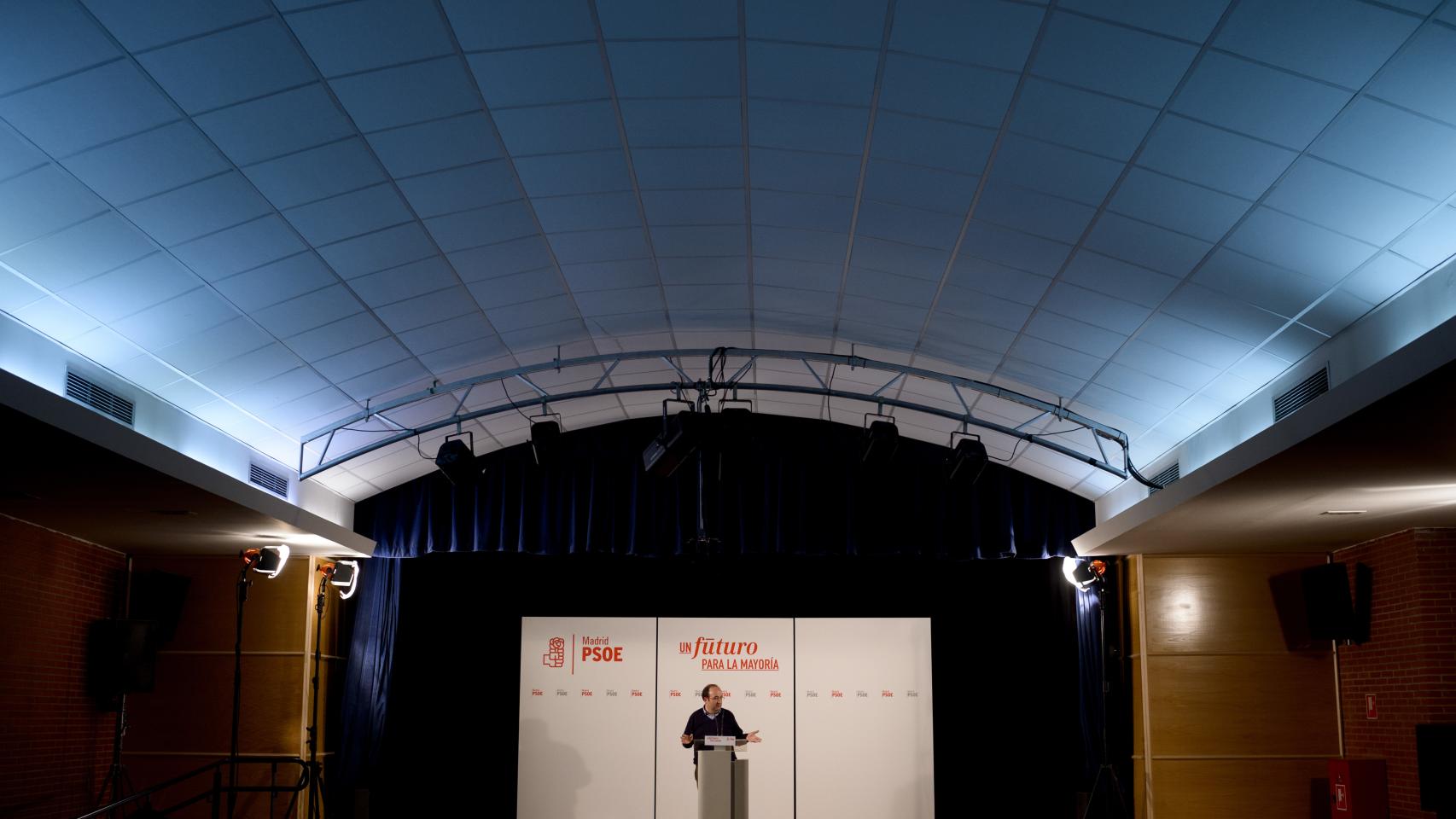 Miquel Iceta en Villaverde