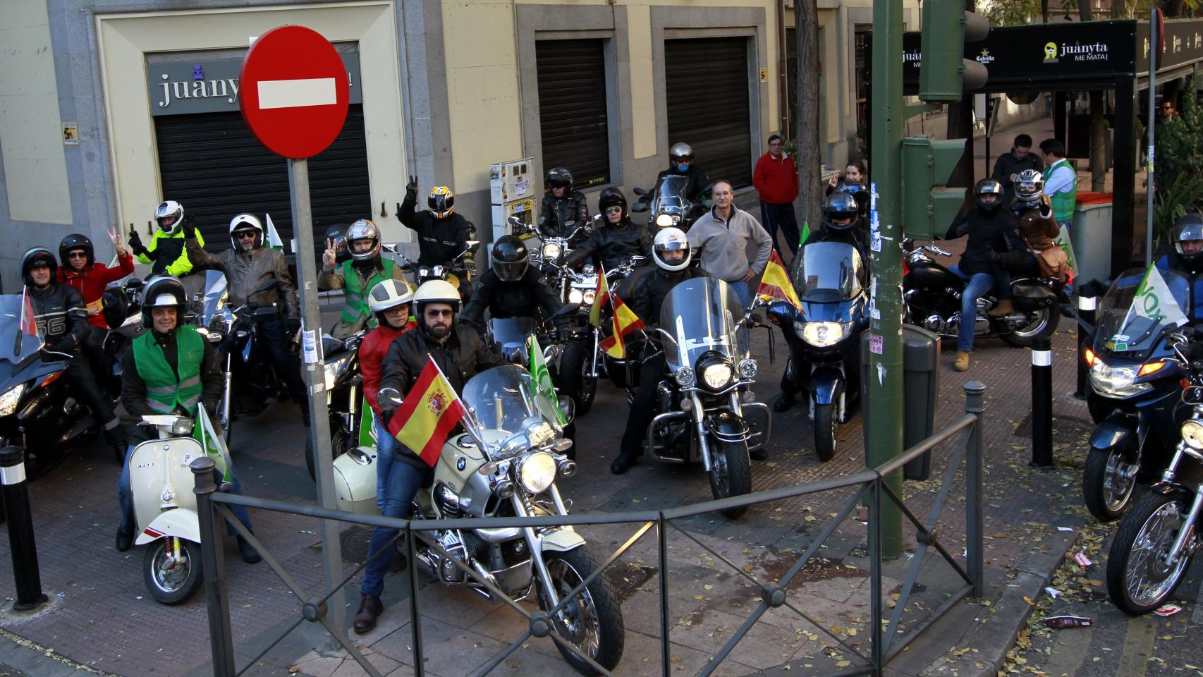 La marcha ha partido de la calle Diego de León hacia las 11.30 horas.