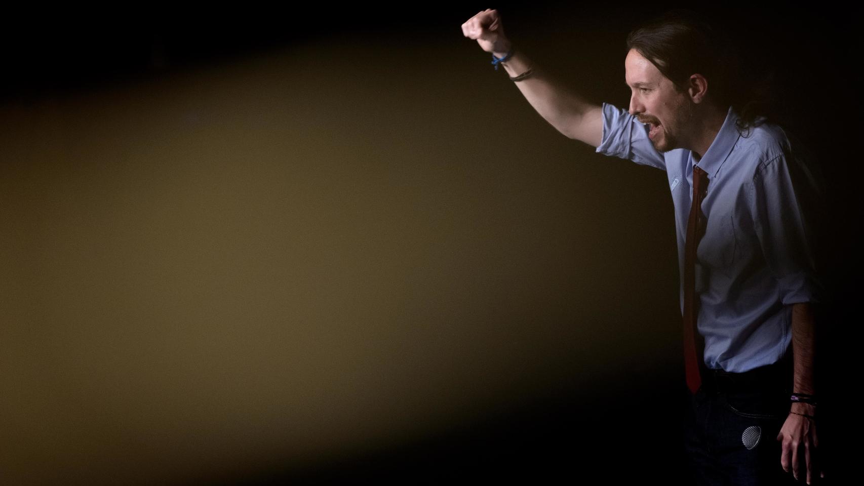 Pablo Iglesias en el madrileño Círculo de Bellas Artes. Dani Pozo