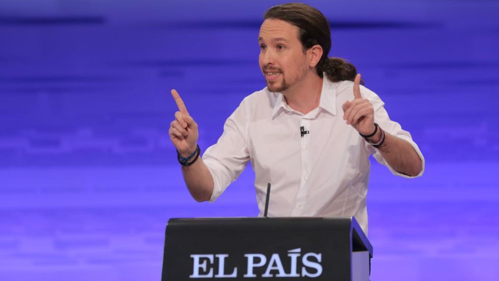 Iglesias parecía que no se había maquillado