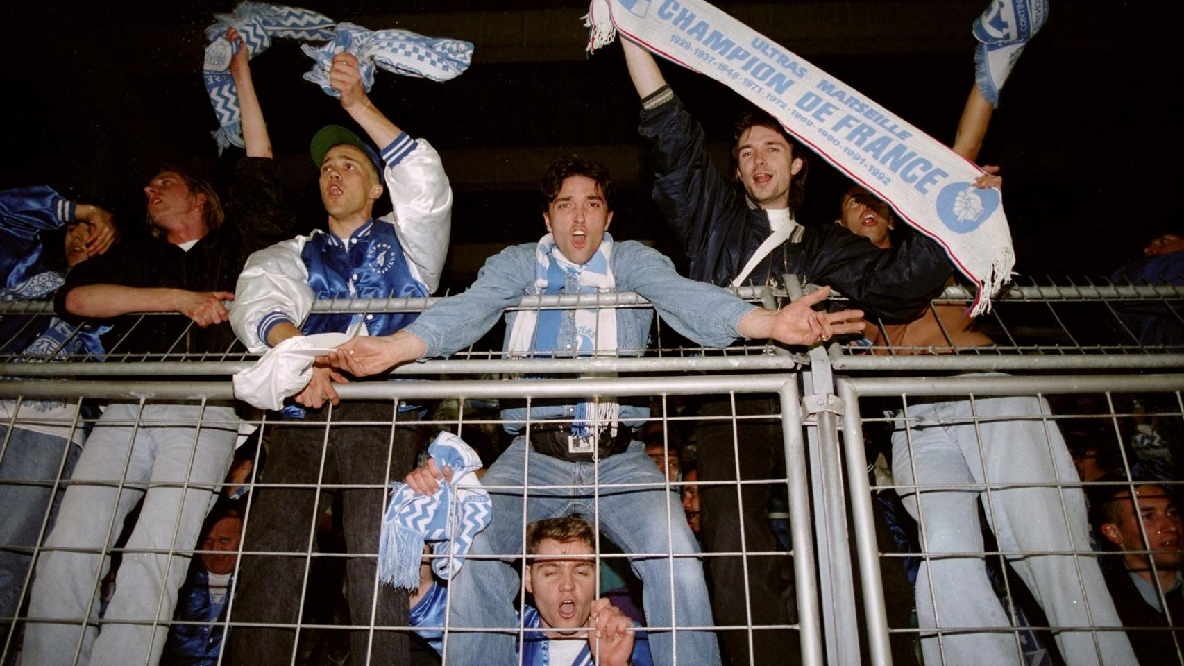 Los aficionados franceses celebran el título.