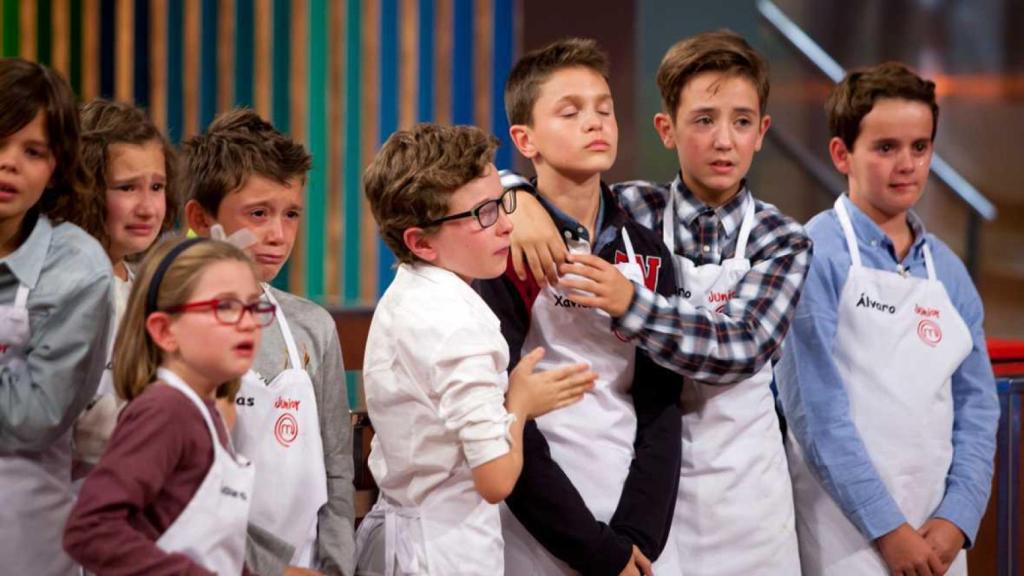 María Querol, Xavier y Hugo, una emotiva eliminación en 'MasterChef Junior'