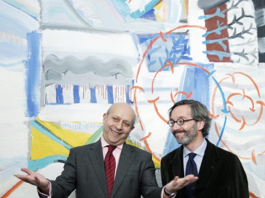 José Ignacio Wert y José María Lassalle, en diciembre de 2011.