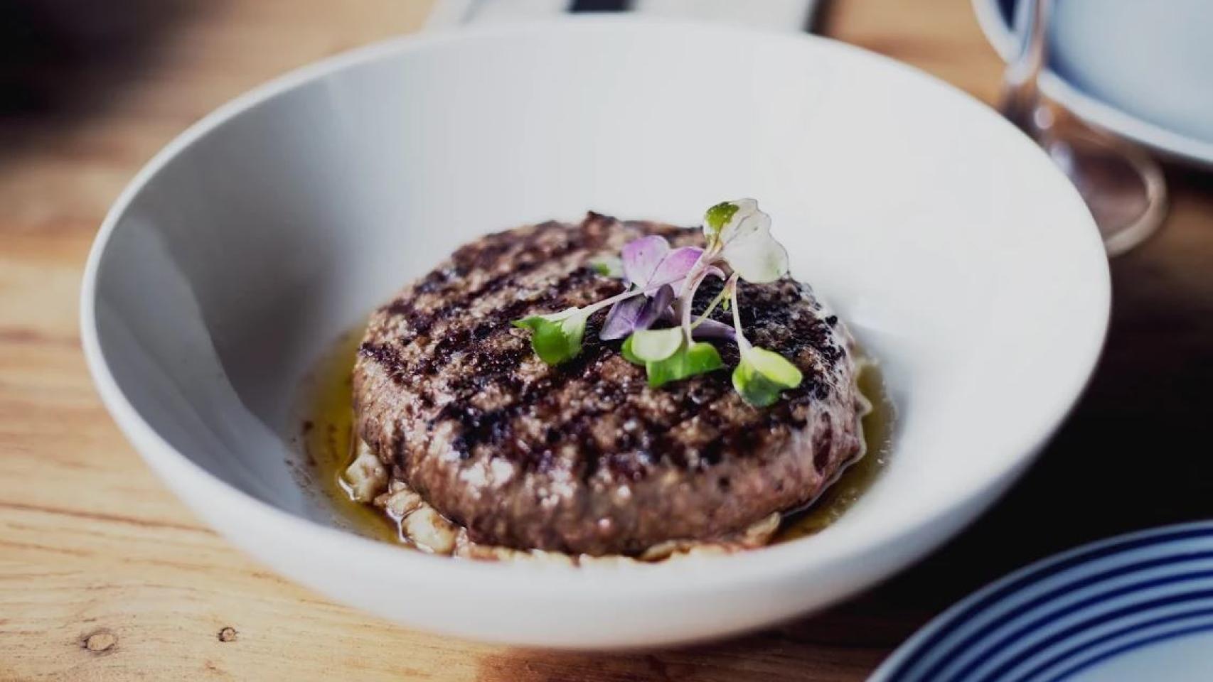 La famosa hamburguesa El Capricho. Teckel