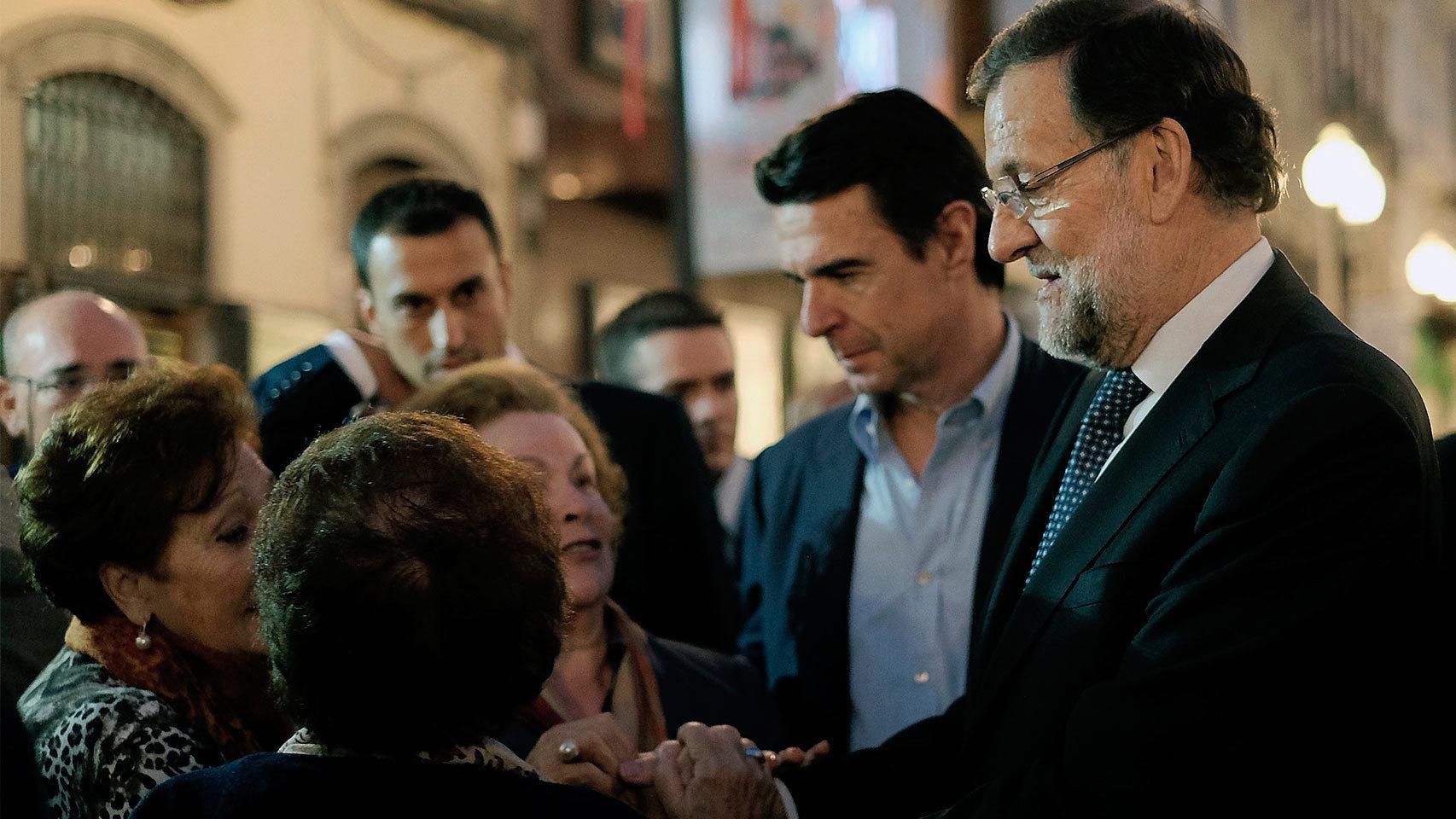 Rajoy en las Palmas de Gran Canaria.