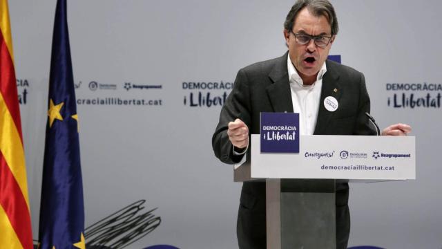 Artur Mas, en un acto celebrado en Vilanova i la Geltrú.