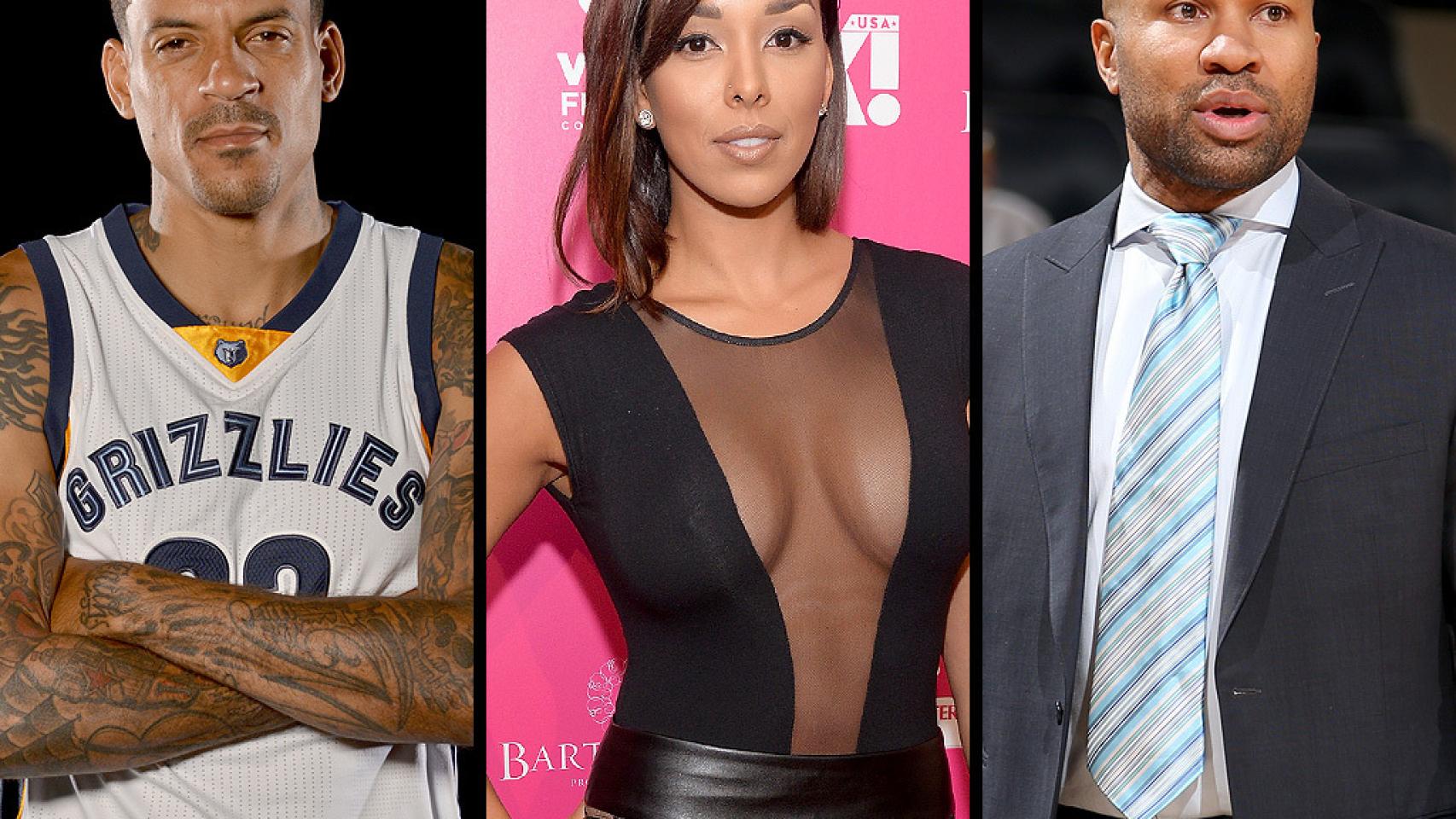 El triángulo amoroso: Matt Barnes, Gloria Govan y Derek Fisher