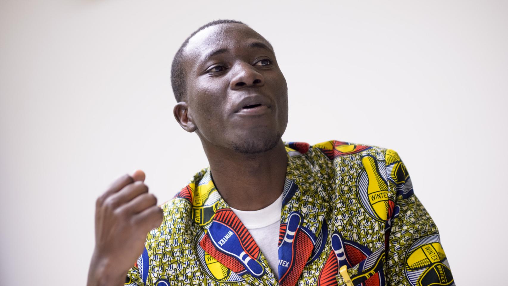 Sergé Syvia es uno de los fundadores de La Lucha