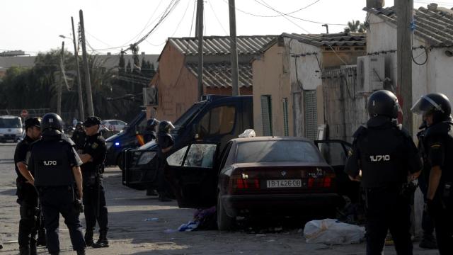 Redada en el año 2013 en el poblado.