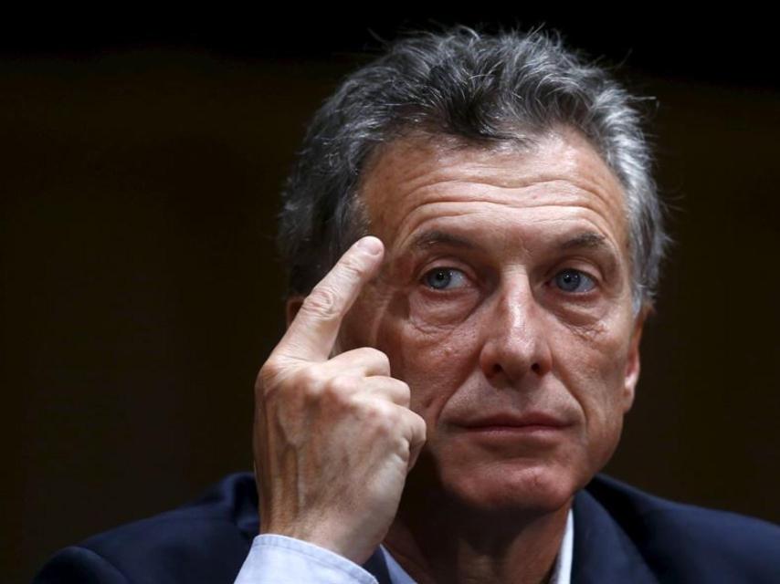 El presidente de Argentina, Mauricio Macri.