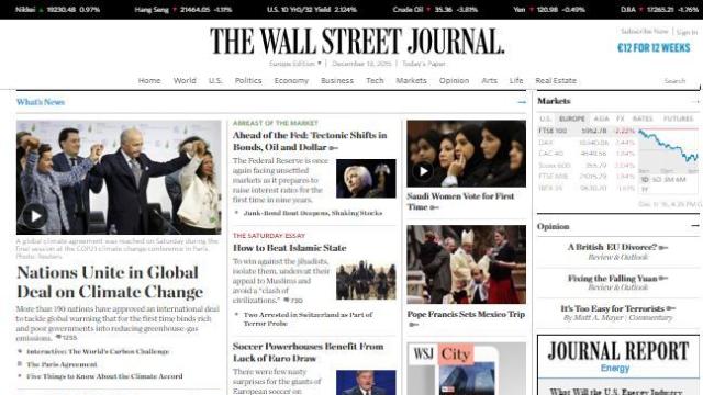 Wall Street Journal Europe