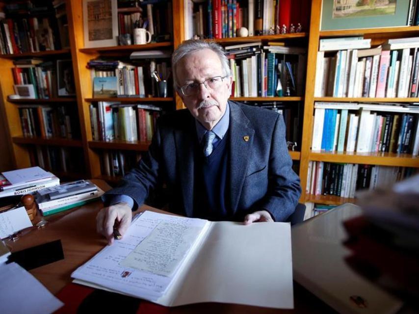 Juan Pablo Fusi ingresó el domingo en la RAH.