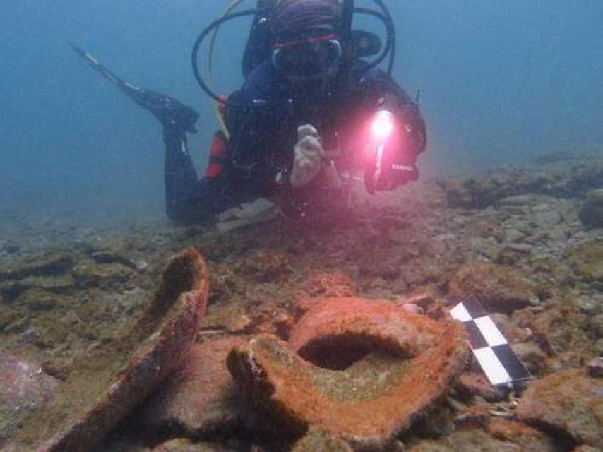Un momento de los arqueólogos trabajando en el yacimiento panameño.