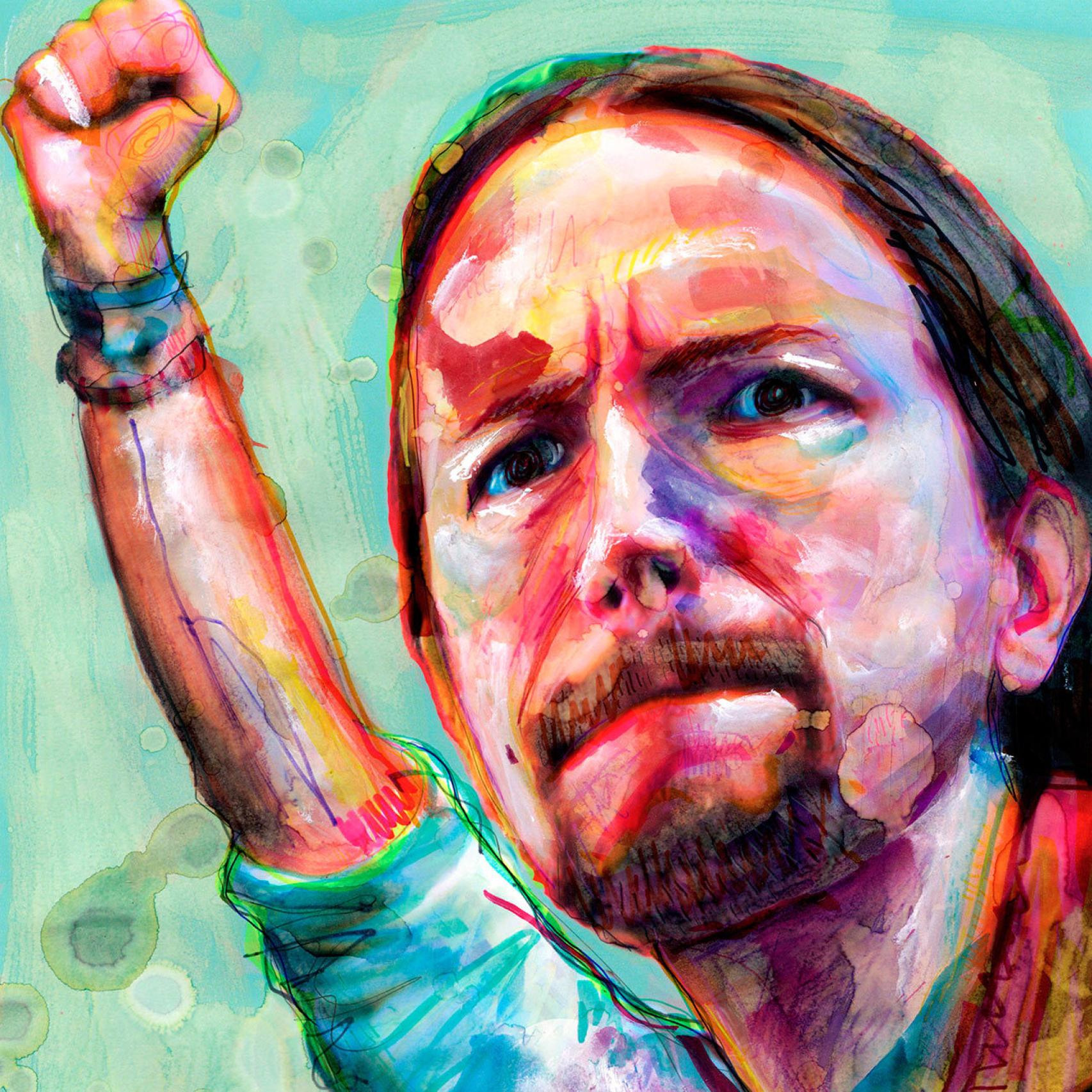 El líder de Podemos, Pablo Iglesias.