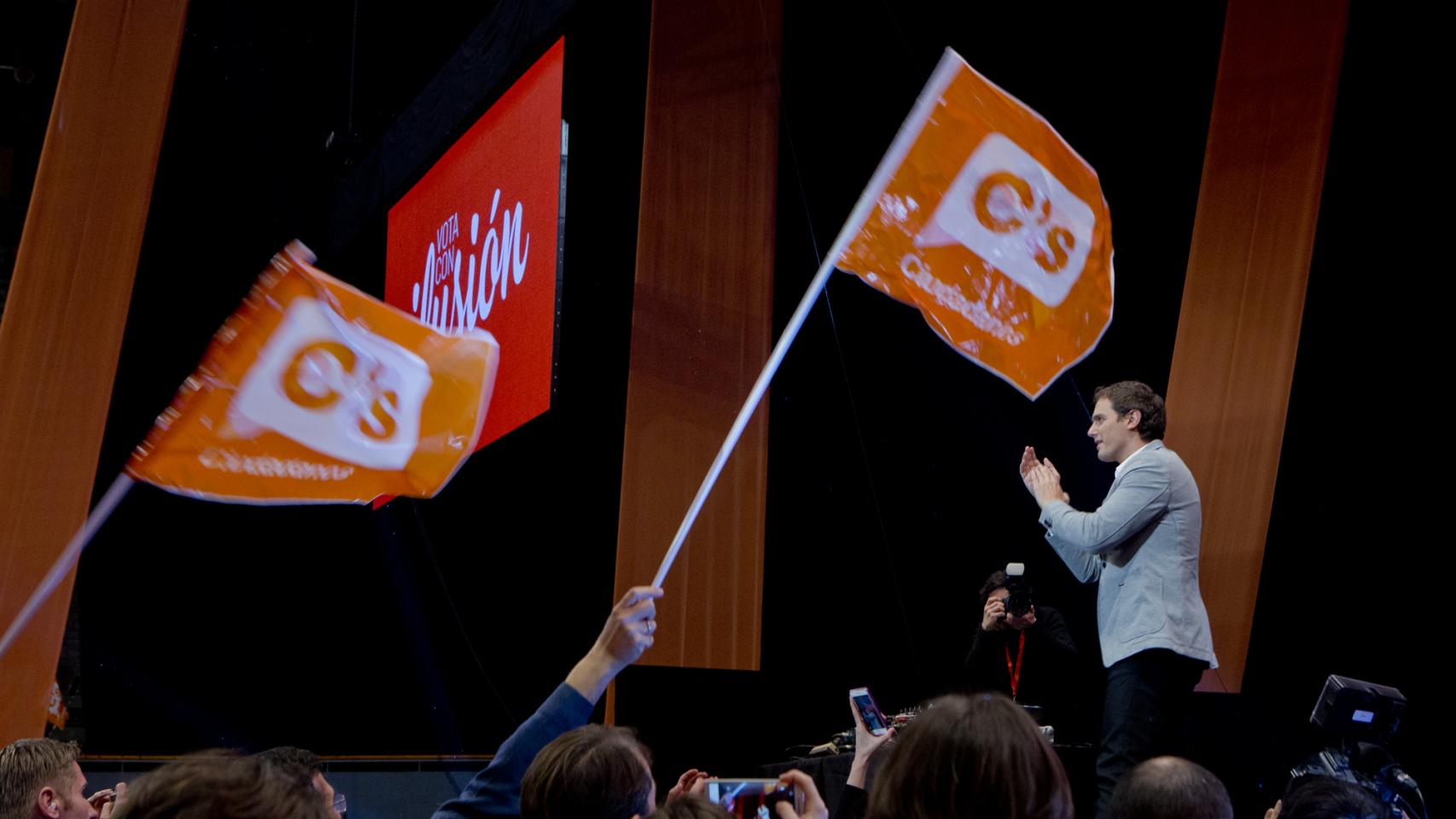 Rivera llenó Vistalegre el pasado domingo.