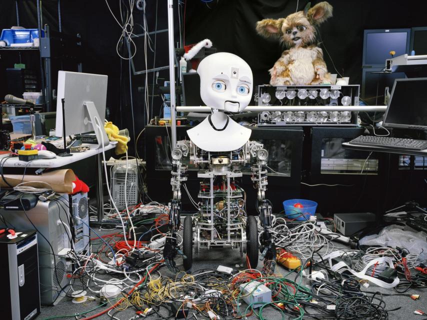 Una de las obras de la exposición.