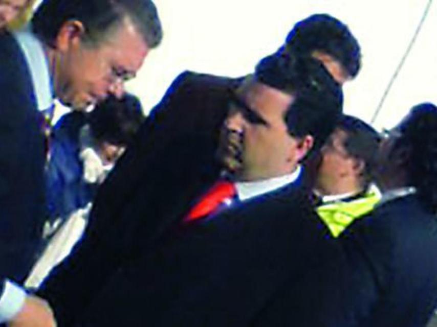 Francisco Granados junto a David Marjaliza