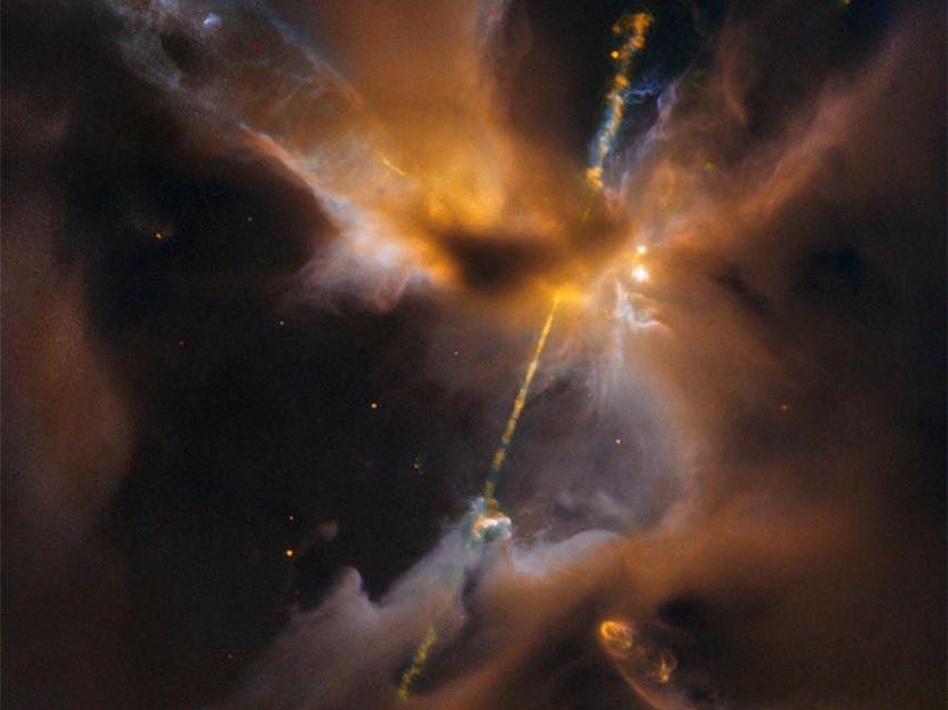 ¿El sable doble de Darth Maul? ¡Bien visto, Hubble!