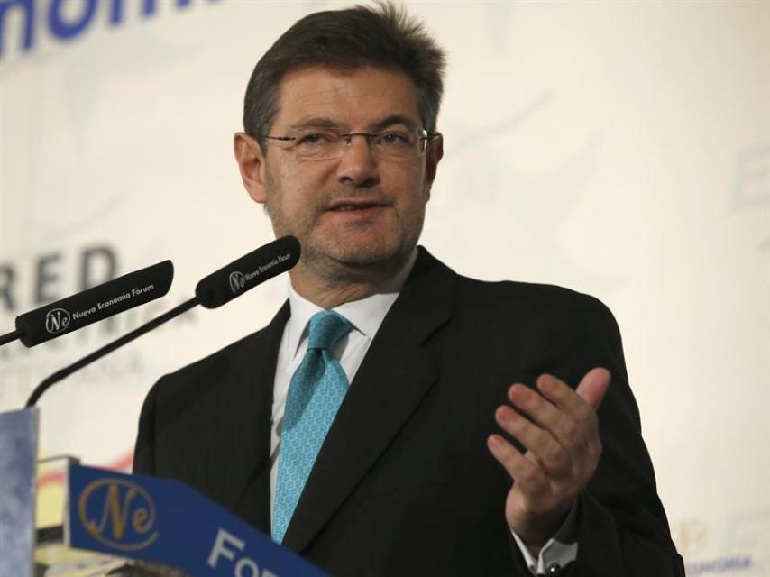 El ministro de Justicia, Rafael Catalá.