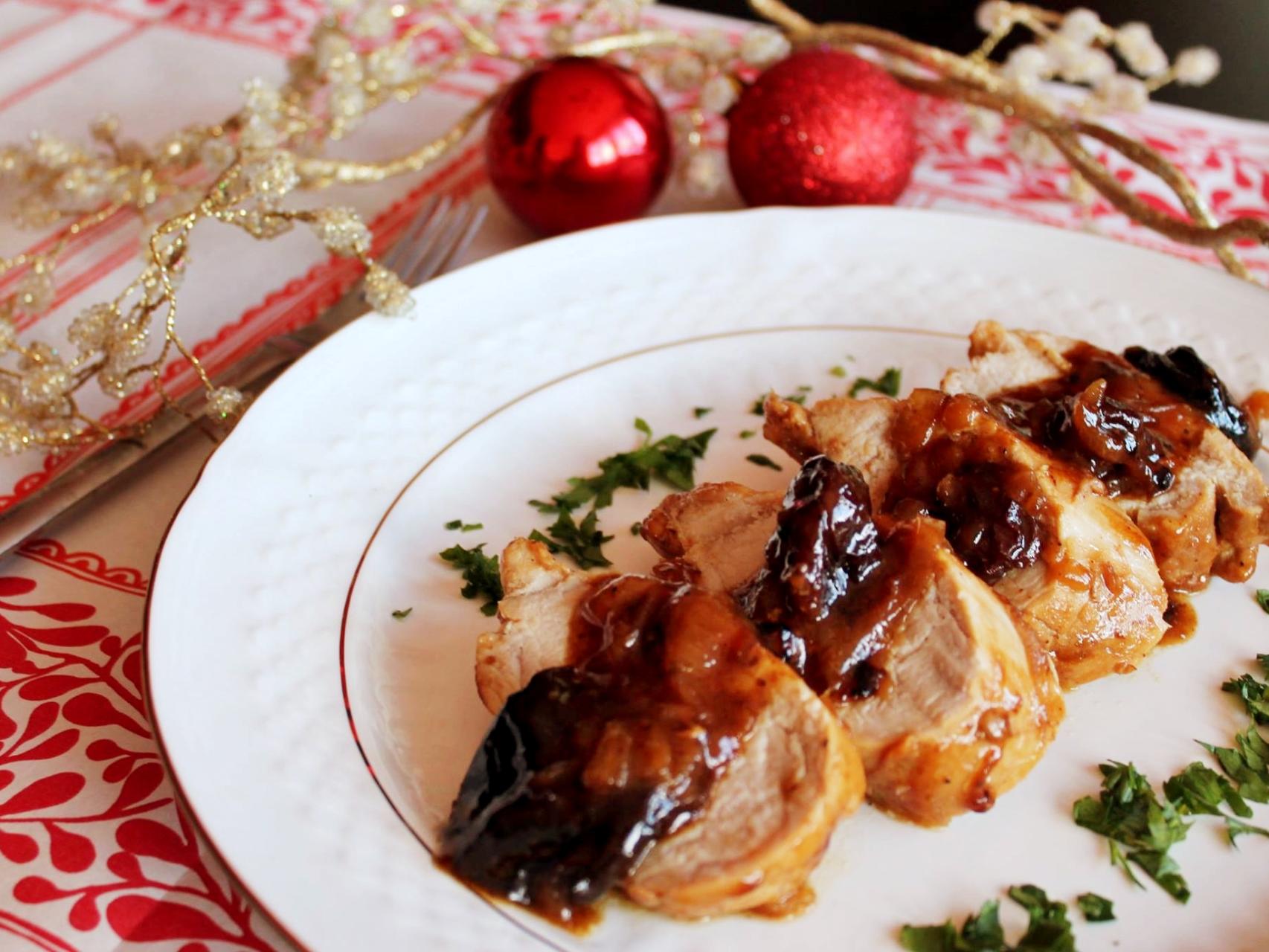 Menú de Navidad sin lactosa