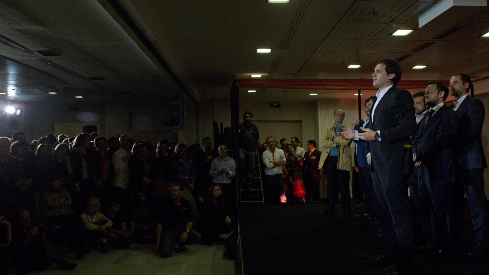 Albert Rivera en el inicio de campaña