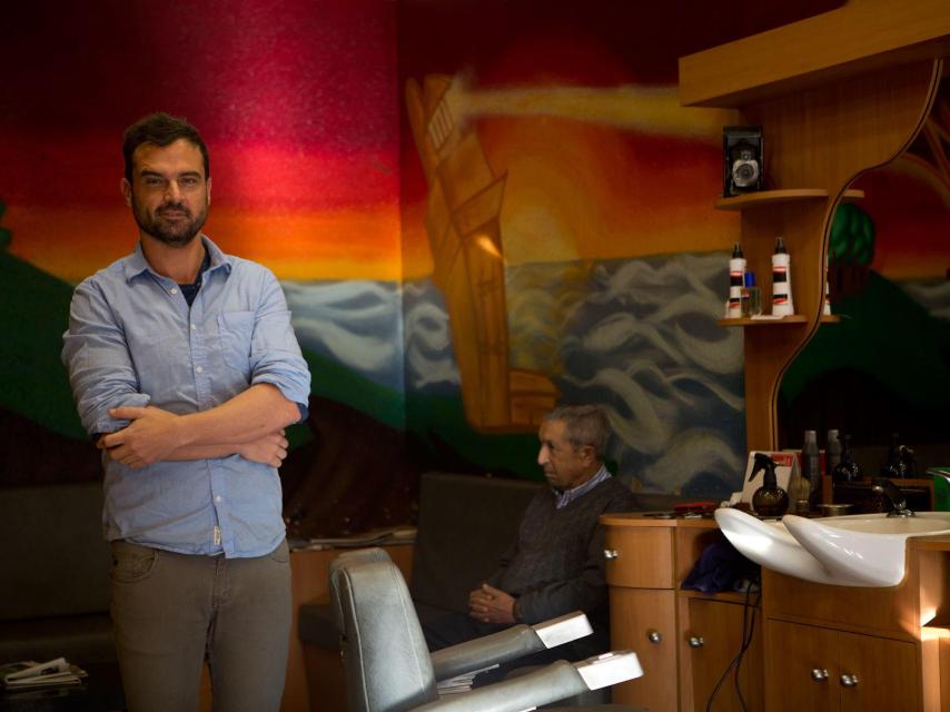 Raúl Barbeito, peluquero.